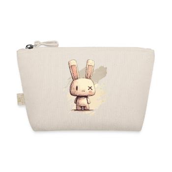 Un lapin mignon aux yeux X - Trousse biologique - nature - Devant