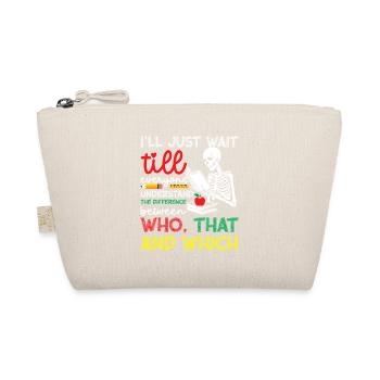  English Language Arts Teacher 1st day of School - Organic Pouch - nature - Front