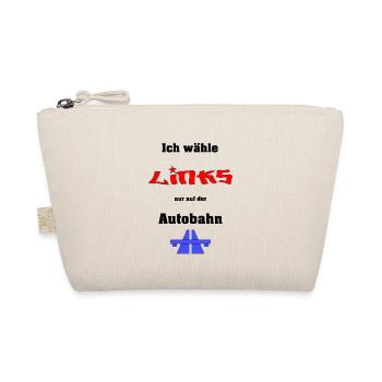 Ich wähle Links - Bio-Täschchen - Natur - Vorne