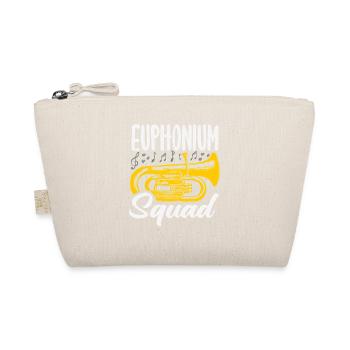 Vintage Euphonium Spieler - Bio-Täschchen - Natur - Vorne