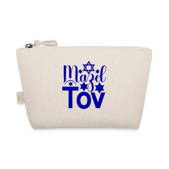 Mazel Tov Jewish sayings and quotes David Star - Bio-Täschchen - Natur - Vorne