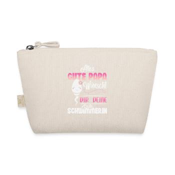 Tout le meilleur papa vous souhaite votre meilleur nageur - Trousse biologique - nature - Devant