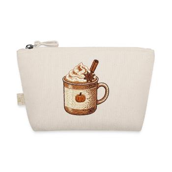 Pumpkin spice latte dans un style brodé (imprimé) - Trousse biologique - nature - Devant