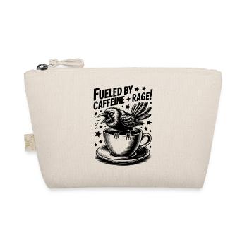 Coffee Sayings Caffeine Funny Coffee Gift - Organic Pouch - nature - Front