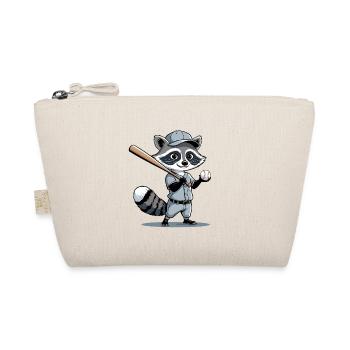 Héros du baseball Raccoon - Trousse biologique - nature - Devant