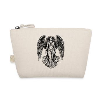 Lilith, gefallener Engel - Bio-Täschchen - Natur - Vorne