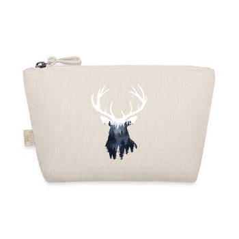 Hirsch, Wald, Natur, Wildnis, Outdoor, Tier - Bio-Täschchen - Natur - Vorne
