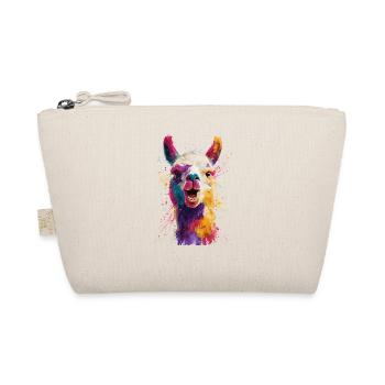 Colorful Llama Explosion - Organic Pouch - nature - Front