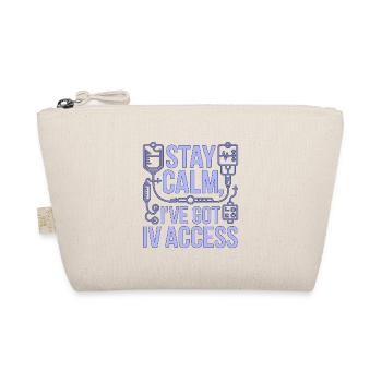 Infirmière en soins intensifs Reste calme J’ai une infirmière en soins aigus - Trousse biologique - nature - Devant
