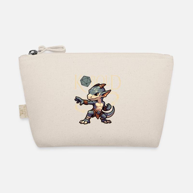 Kobold Warrior and Dice Organic Pouch