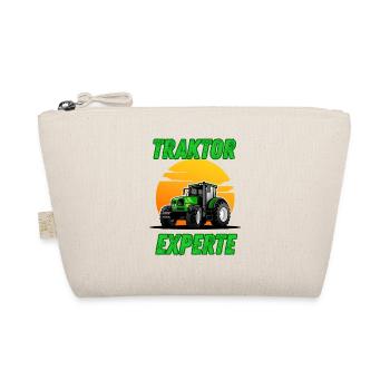 Traktor Experte - Bio-Täschchen - Natur - Vorne