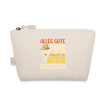 Tout le meilleur papa vous souhaite votre meilleur nageur - Trousse biologique - nature - Devant