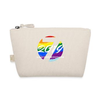 7th Birthday 2019 Boys and Girls Gift - Organic Pouch - nature - Front