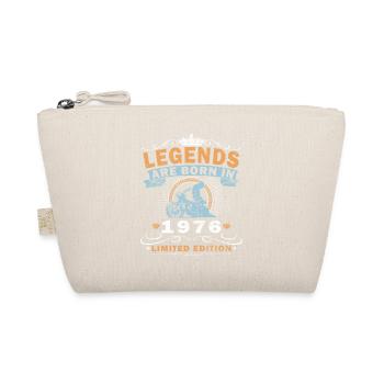 50e anniversaire motard motard de 1976 - Trousse biologique - nature - Devant