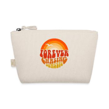 Forever Chasing Sunsets Retro Emblem - Organic Pouch - nature - Front