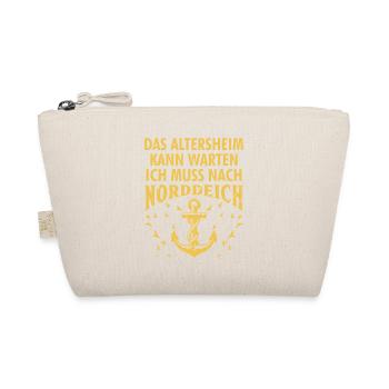 Grandpa RETIREMENT HOME CAN WAIT HAS TO GO TO NORDDEICH - Organic Pouch - nature - Front