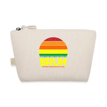 Bruh Retro Sunset Logo - Trousse biologique - nature - Devant