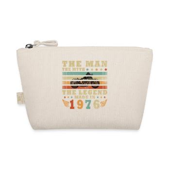 1976 Vintage Anniversaire Moto Cadeau - Trousse biologique - nature - Devant