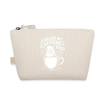 Coffee Sayings Caffeine Funny Coffee Gift - Organic Pouch - nature - Front