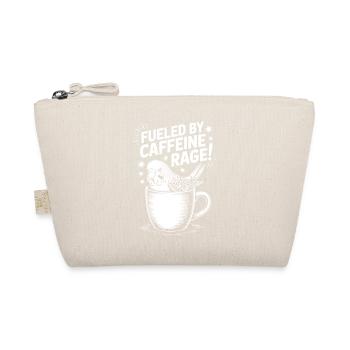 Coffee Sayings Caffeine Funny Coffee Gift - Organic Pouch - nature - Front