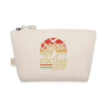 Original 1956 Vintage Vintage Birthday Retro - Organic Pouch - nature - Front