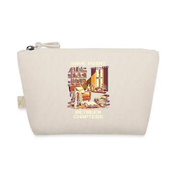 Savepoint Between Chapters | Reading pause reading - Organic Pouch - nature - Front