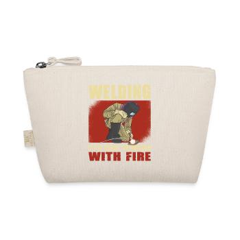 Welder Saying Gifts for Metalworkers - Organic Pouch - nature - Front