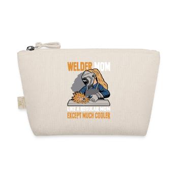 Welder Saying Gifts for Metalworkers - Organic Pouch - nature - Front