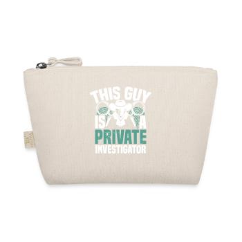  Private Detective Costume Guard Uniform Private - Organic Pouch - nature - Front