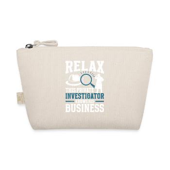  Private Investigator Vest Security Guard Costume - Organic Pouch - nature - Front
