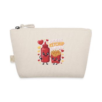 Valentine's Day You're The Ketchup To My Fries - Organic Pouch - nature - Front