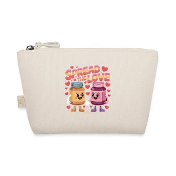 Valentine Peanut Butter And Jelly Spread The Love - Organic Pouch - nature - Front