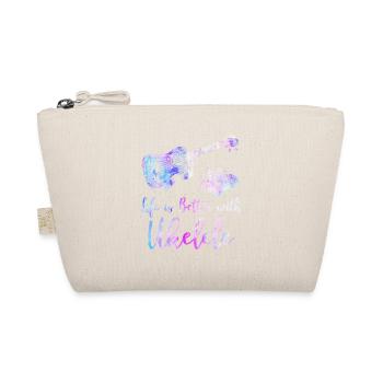 Aquarelle ukulélé hawaïen - Trousse biologique - nature - Devant
