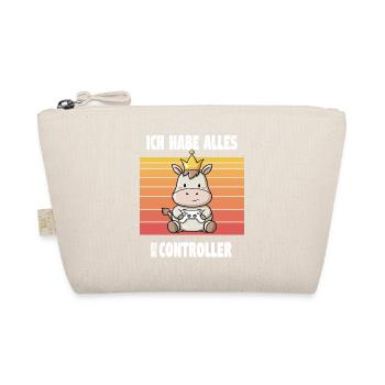 Gaming Animal Design - Organic Pouch - nature - Front