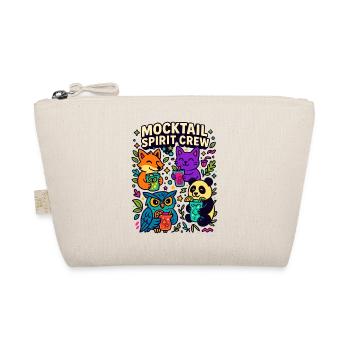 mocktail spirit crew, süße tiere - Bio-Täschchen - Natur - Vorne