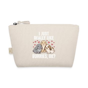 Des lapins mignons - J’aime vraiment les lapins, d’accord - Trousse biologique - nature - Devant
