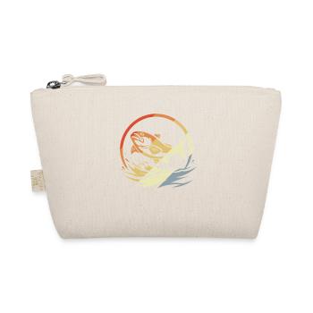 Fishing Retro Style - Organic Pouch - nature - Front