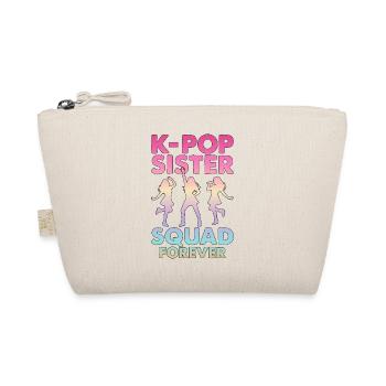 K-Pop Sister Squad Forever - Organic Pouch - nature - Front