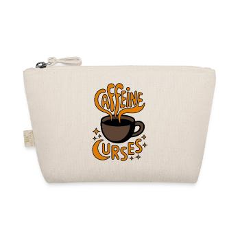 Caffeine Curves Coffee Logo - Organic Pouch - nature - Front