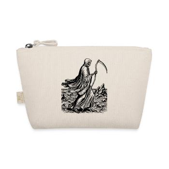 Grim reaper with scythe at the sea  - Organic Pouch - nature - Front