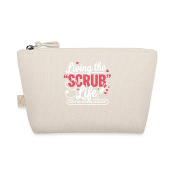 Living the Scrub Life - Organic Pouch - nature - Front