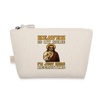 Heaven is my Home - Uncle Jesus Recruiting - Organic Pouch - nature - Front