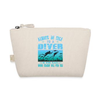 Plongeur qui dit un cadeau drôle pour une tenue de plongée sous-marine - Trousse biologique - nature - Devant