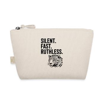 Silencieux. Vite. Impitoyable. - Trousse biologique - nature - Devant