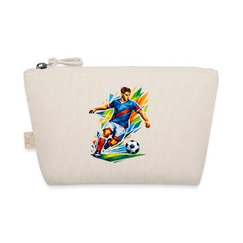 Geometric Football Explosion - Organic Pouch - nature - Front