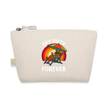 I’m Retired, You’re Not Retro Vacation Cat Funny - Organic Pouch - nature - Front