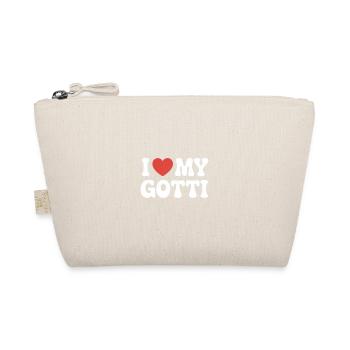 I love my godfather - Organic Pouch - nature - Front