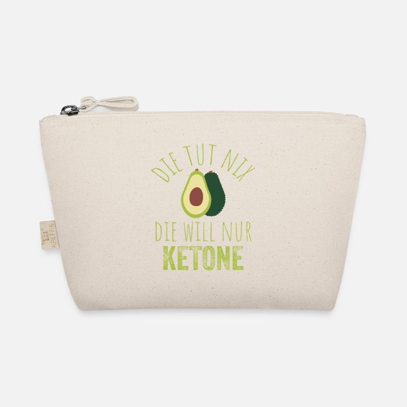 Avocado Keto Spruch Tee - Bio-Täschchen - Natur