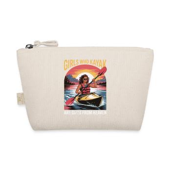 Cadeaux Girls Who Kayak Heaven Design - Trousse biologique - nature - Devant