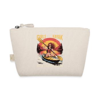 Cadeaux Girls Who Kayak Heaven Design - Trousse biologique - nature - Devant